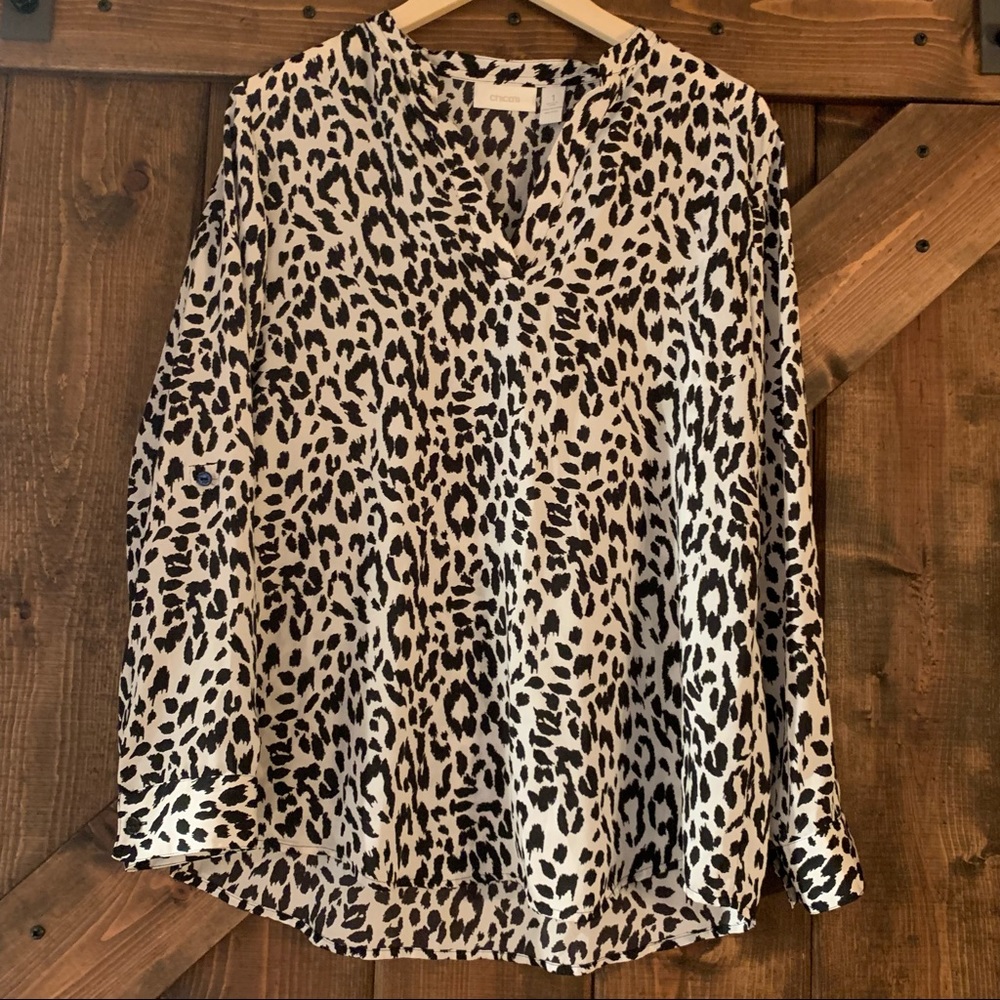 CHICO’S Leopard Tunic